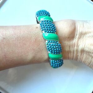 Banana Republic Turquoise & Green Bangle